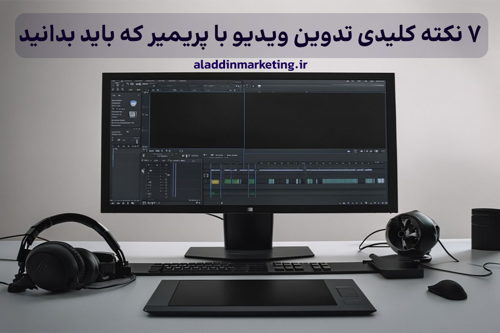 تدوین ویدیو با پریمیر