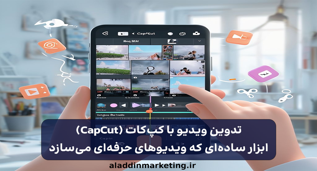تدوین ویدیو با کپ‌کات (CapCut) ، ابزار ساده‌ای که ویدیوهای حرفه‌ای می‌سازد
