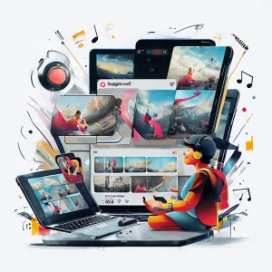 تدوین ریلز اینستاگرام