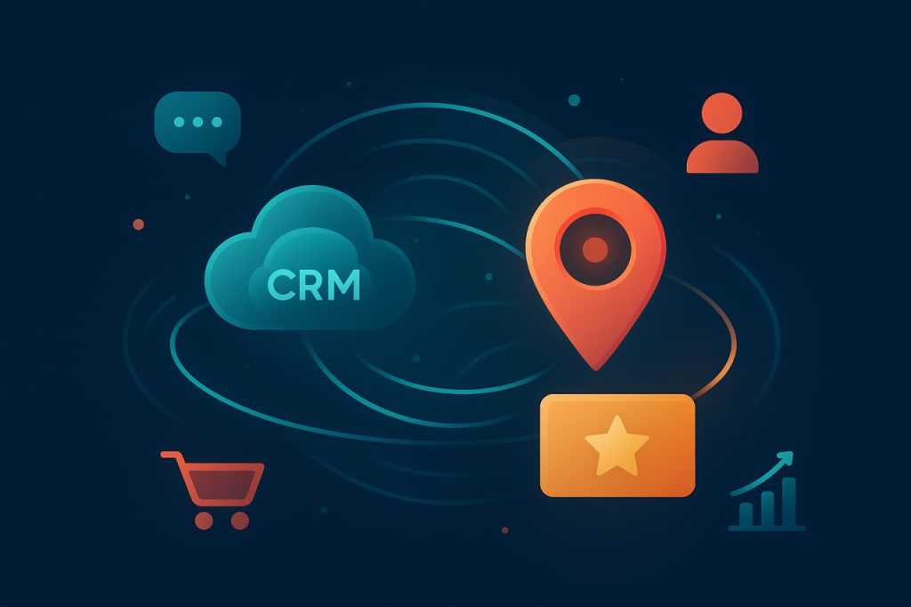 یکپارچه‌سازی LBS با CRM
